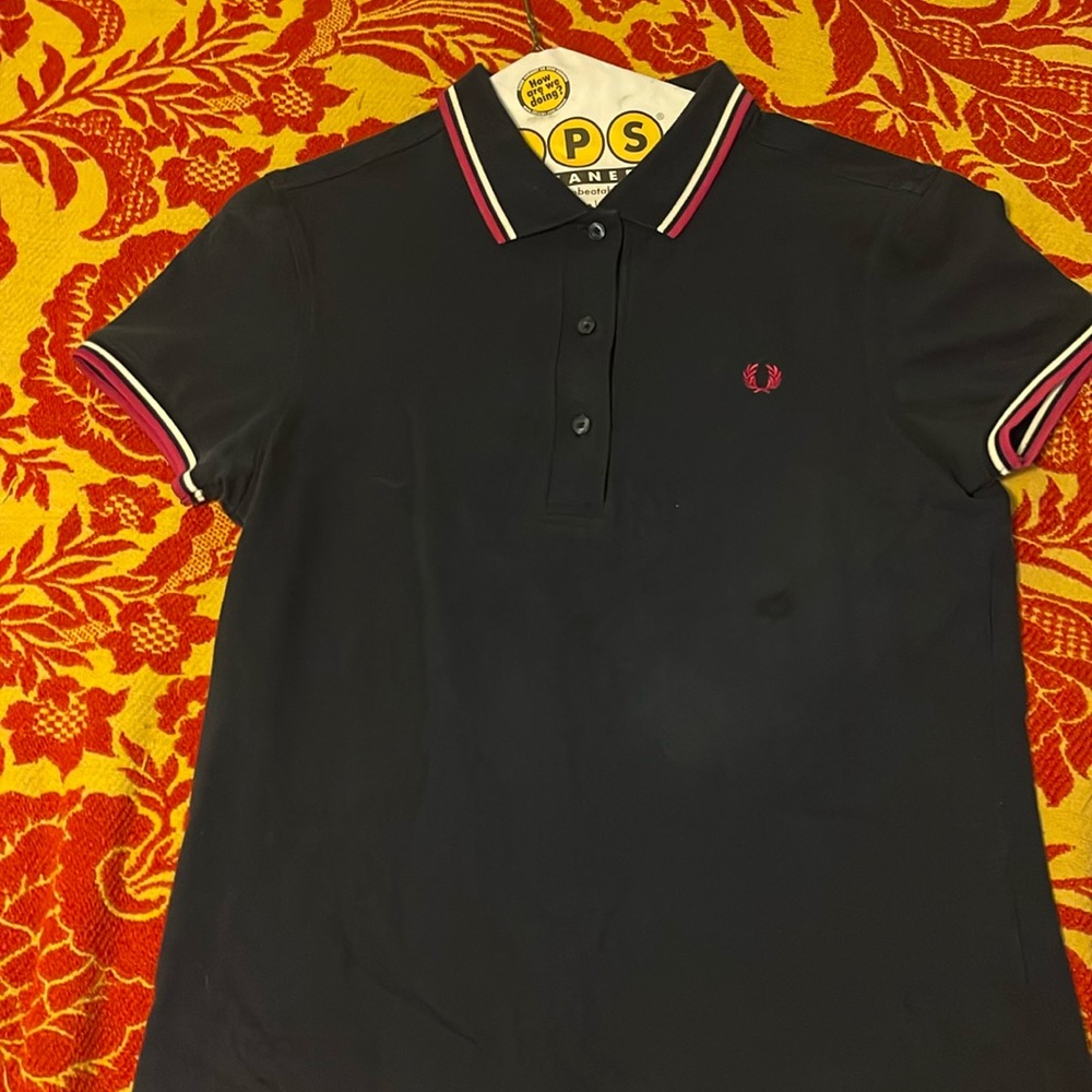 Blue Fred Perry polo